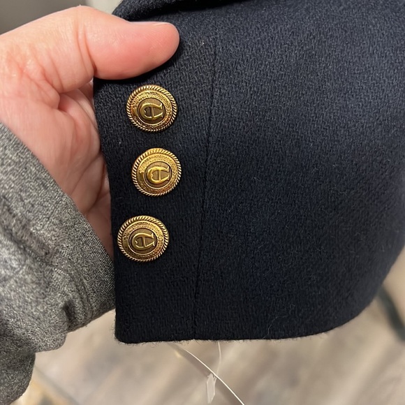 ETIENNE AIGNER WOOL NAVY BLUE BLAZER 6 - Picture 7 of 16